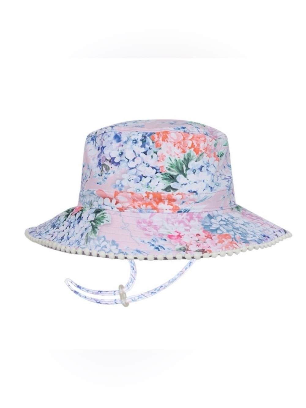 Millymook Girls Bucket Sun Swim Hat Floral Hydrangeas Imogen 2-5 yrs Kids